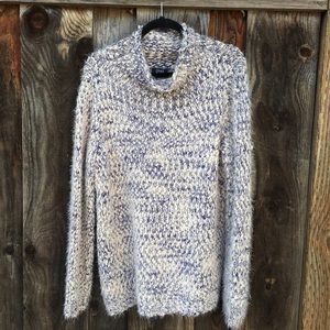 Oversized comfy blue sweater